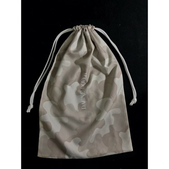 Dagne Dover DustBag Storage Pouch Green Gray 14" x 9.5" - Picture 5 of 5